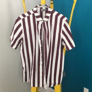 ASOS Shirts - ASOS Striped Short Sleeve Shirt! ASOS Shirts - ASOS Striped Short Sleeve Shirt!